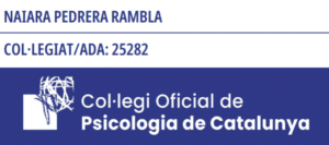 Número de colegiada de la psicóloga Naiara Pedrera